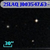 2SLAQ J003547.63-002853.1