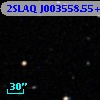 2SLAQ J003558.55+001740.8