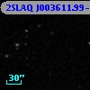 2SLAQ J003611.99-001804.6