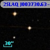 2SLAQ J003730.63-004206.7