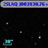 2SLAQ J003830.76+000243.8