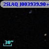2SLAQ J003939.90+002620.0