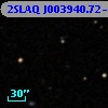 2SLAQ J003940.72-005003.0