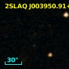 2SLAQ J003950.91+001749.4
