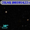2SLAQ J003954.22+001745.4