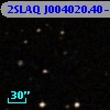 2SLAQ J004020.40-001104.2