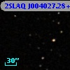 2SLAQ J004027.28+000438.7