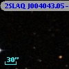 2SLAQ J004043.05-001337.9