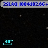 2SLAQ J004102.86+001126.1