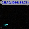 2SLAQ J004118.22+001016.1