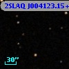 2SLAQ J004123.15+001855.8