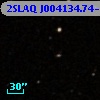 2SLAQ J004134.74-000543.7