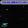 2SLAQ J004232.43+004417.8