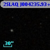 2SLAQ J004235.93+001157.6