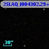 2SLAQ J004302.29+002307.5