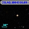 2SLAQ J004316.09-000151.8