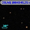 2SLAQ J004345.25+004131.4