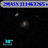 2MASX J11463265+7409109