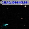 2SLAQ J004443.66-001248.7
