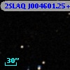 2SLAQ J004601.25+001510.2