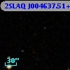 2SLAQ J004637.51+000815.9