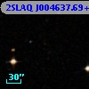 2SLAQ J004637.69+000729.4