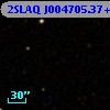 2SLAQ J004705.37+000848.9