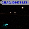 2SLAQ J004711.73-003457.6