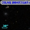 2SLAQ J004721.07+002008.6