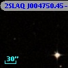 2SLAQ J004750.45-004821.0