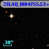 2SLAQ J004755.53+002807.7
