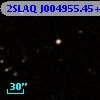 2SLAQ J004955.45+002634.0