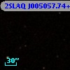 2SLAQ J005057.74+003725.2