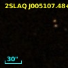 2SLAQ J005107.48+003101.5