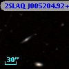 2SLAQ J005204.92+000655.5