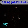 2SLAQ J005218.43-001110.7