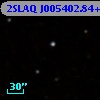 2SLAQ J005402.84+002500.7