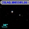 2SLAQ J005505.16-010534.5