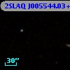 2SLAQ J005544.03+001216.6