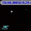 2SLAQ J005628.29+000705.1