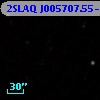 2SLAQ J005707.55-002258.1