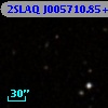 2SLAQ J005710.85+000626.4