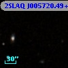 2SLAQ J005720.49+000647.7