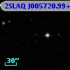 2SLAQ J005720.99+000826.4