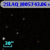 2SLAQ J005743.06+001452.4