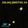2SLAQ J005745.14-005453.1