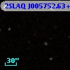 2SLAQ J005752.63+001153.8