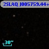 2SLAQ J005759.44+001017.0