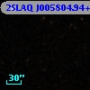 2SLAQ J005804.94+002555.0