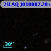 2SLAQ J010002.20+001803.1